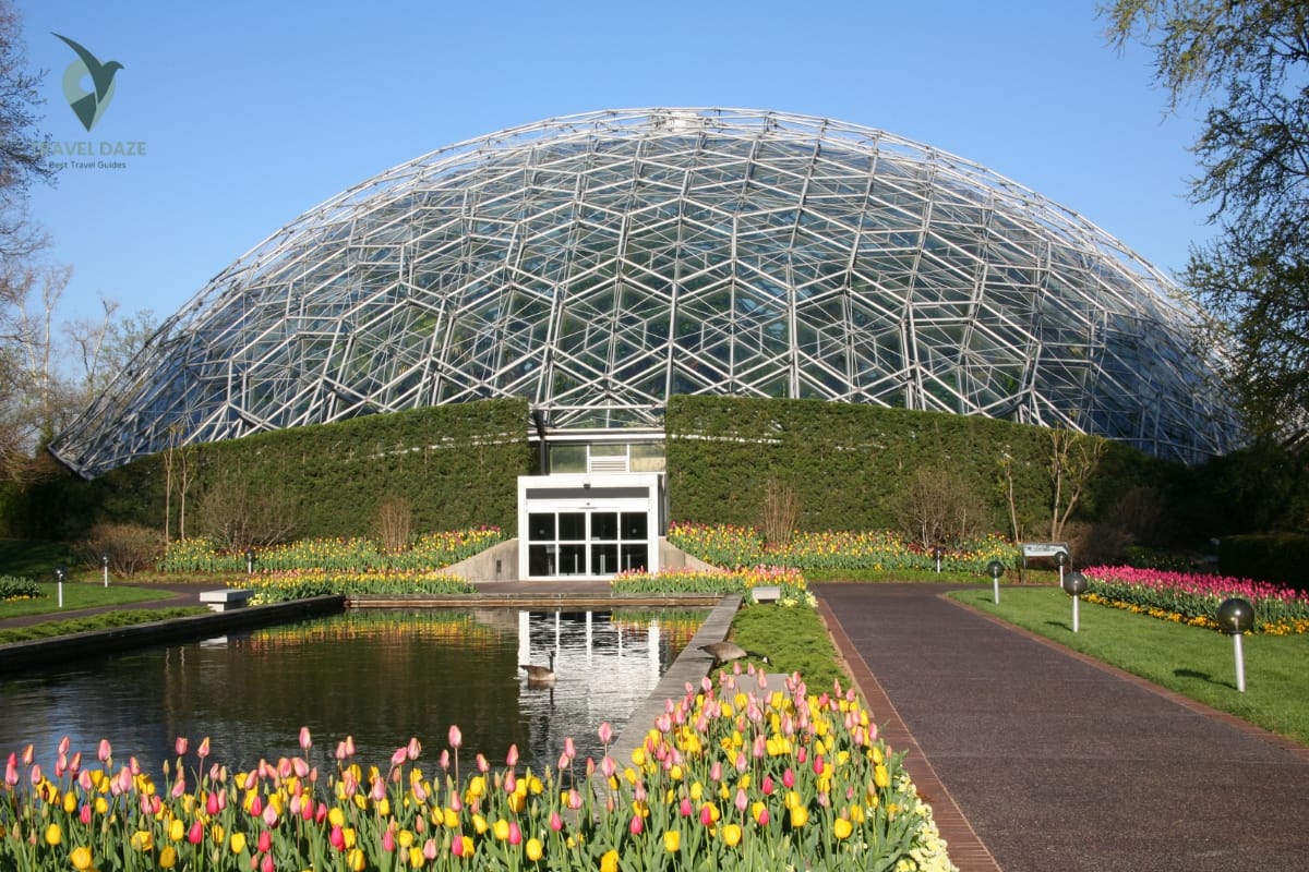 climatron in Missouri Botanical Garden st. louis