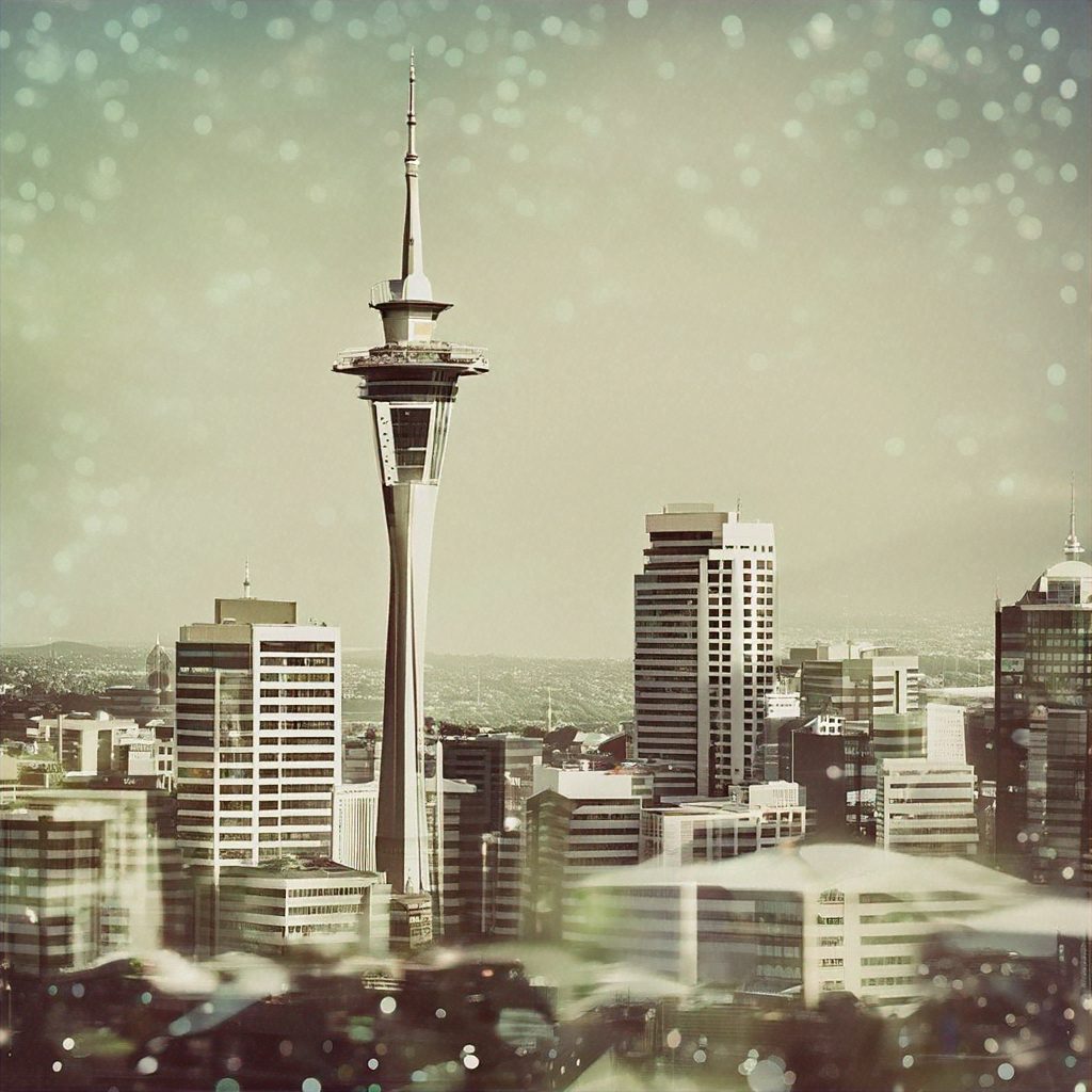 create a a photo of auckland city in new zealand
