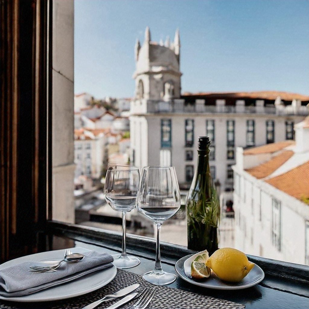 restaurants in Lisbon, Portugal.