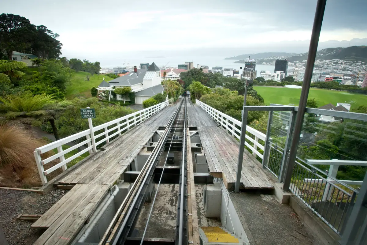 Wellington Cable Car tracks