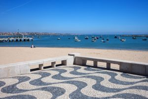 Image of a picturesque coastal town in Cascais, Portugal, perfect for a weekend getaway with detailed itinerary for 48 hours of sightseeing, dining, and exploring