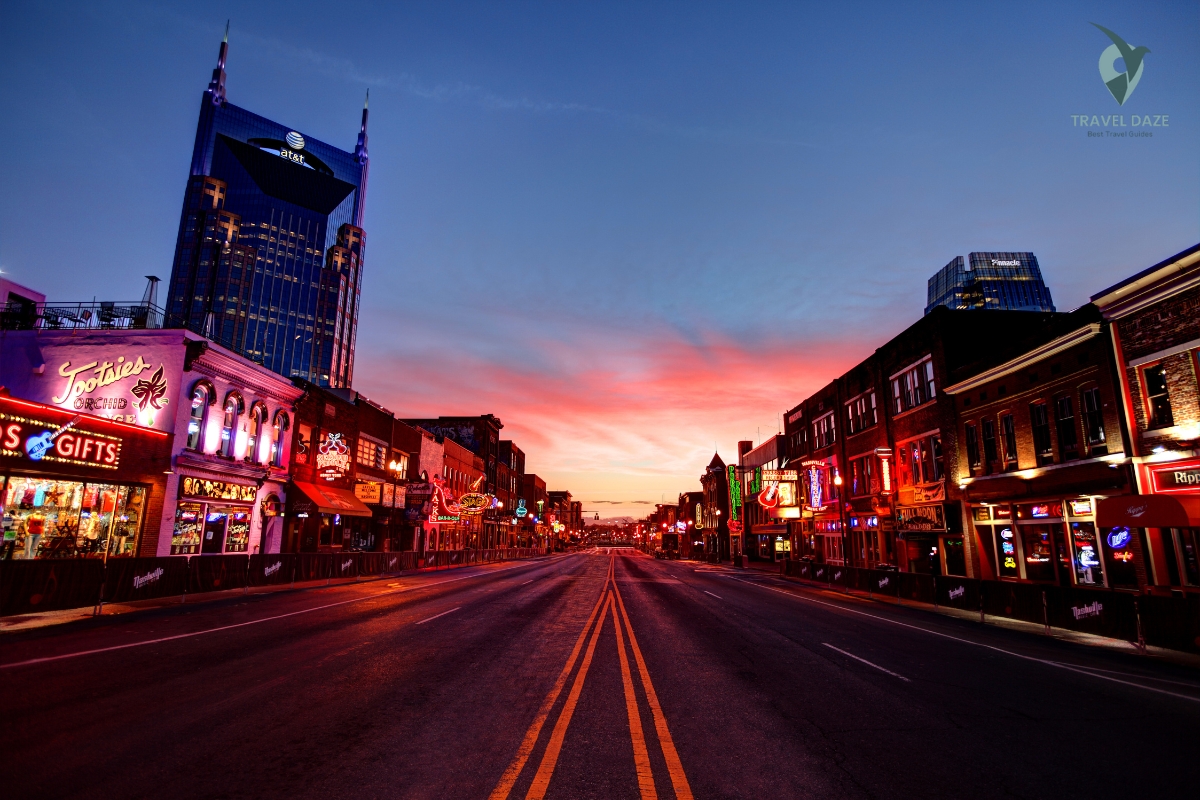 Exploring Broadway Nashville Tennessee