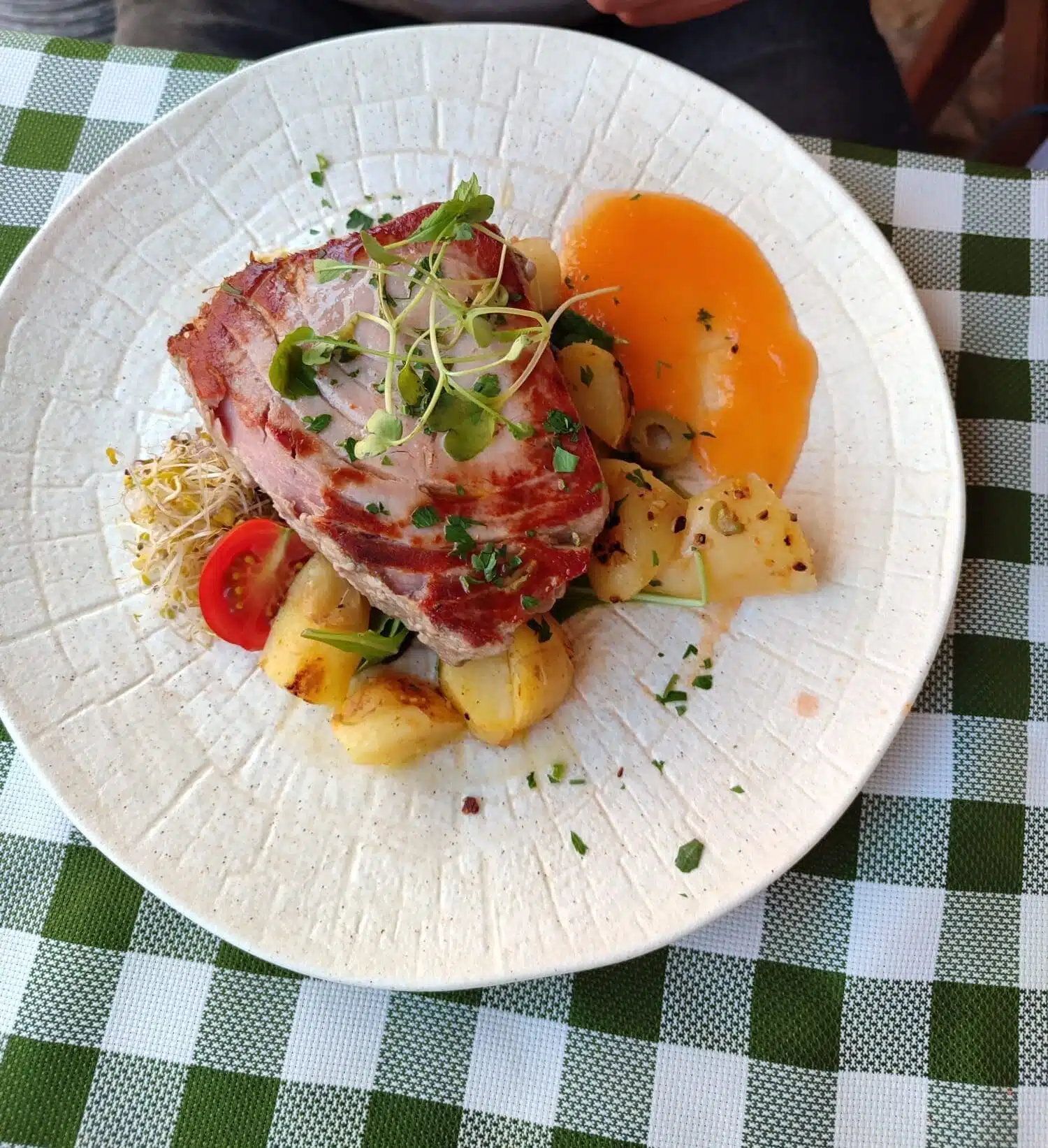 grilled tuna in croatia