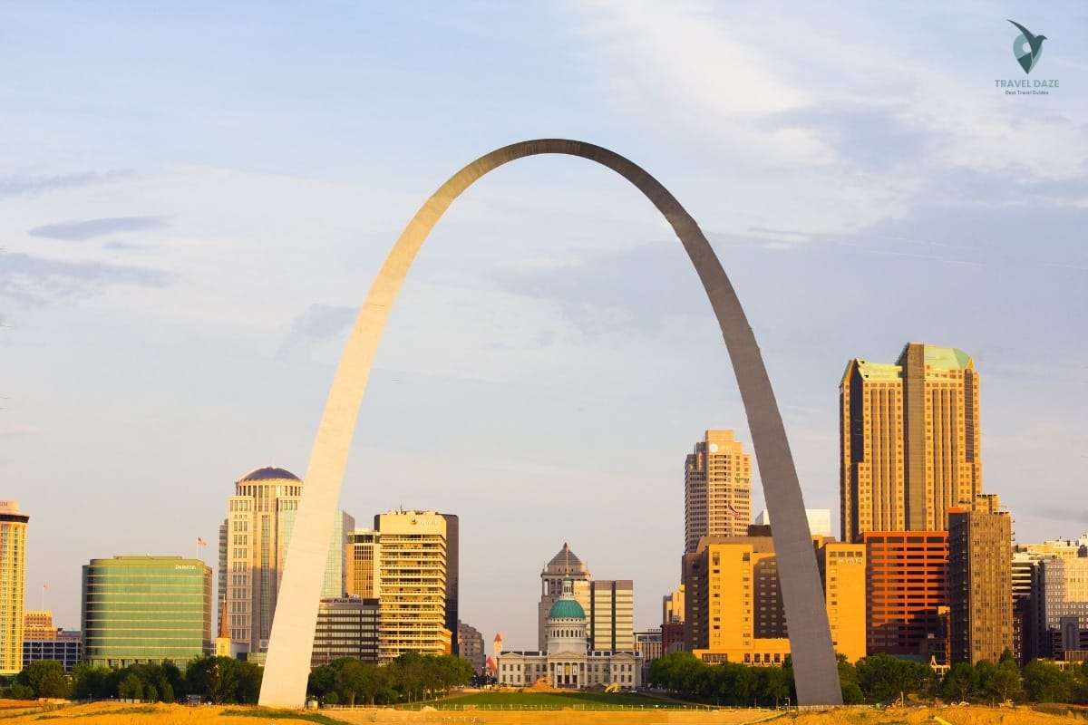 Gateway Arch National Park in StLouis, Missouri