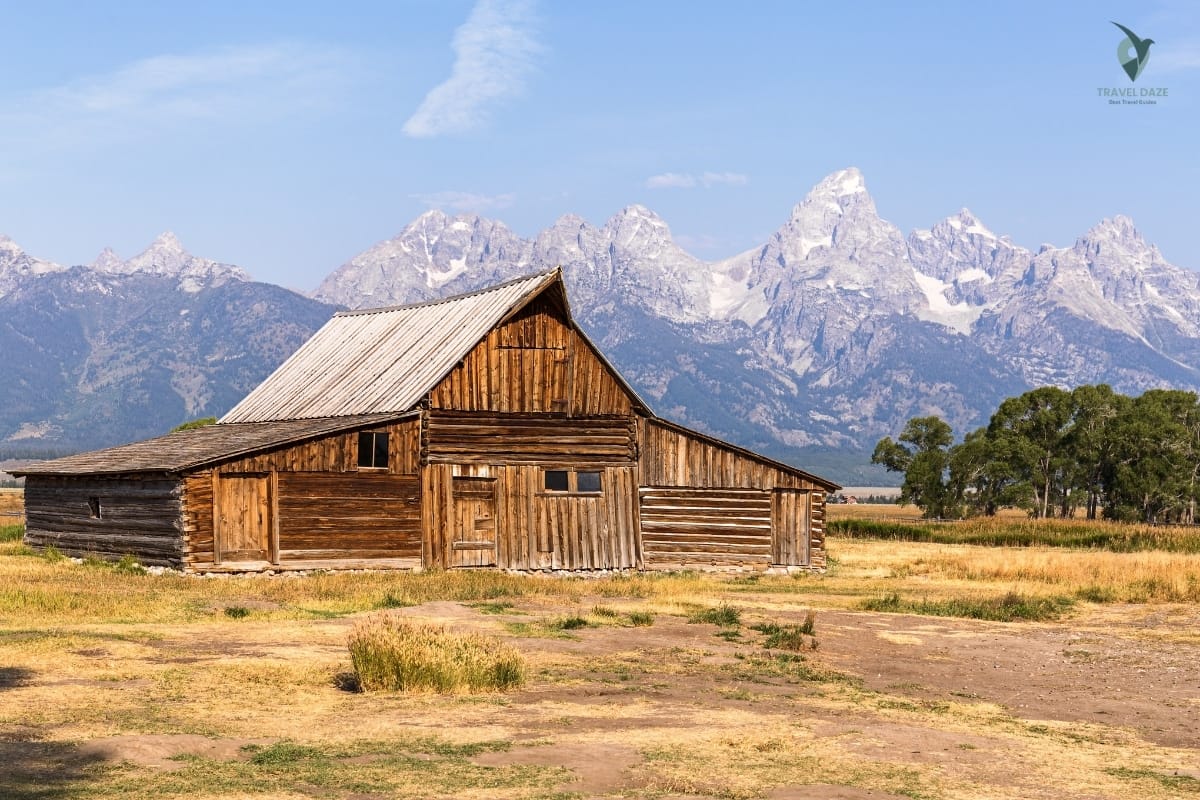 Mormon Row Barn in Grand Teton National Park