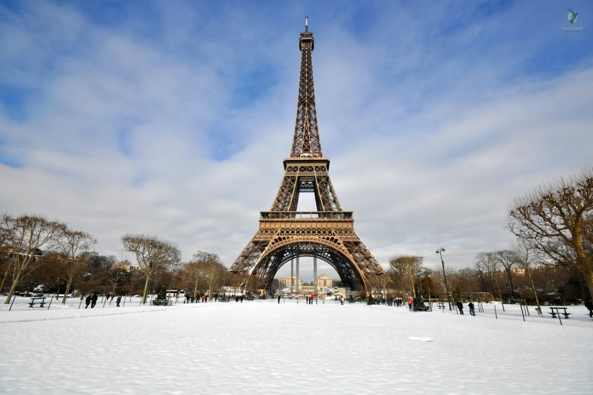 Best Winter Destinations in Europe - winter in Paris